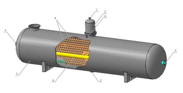 Аппарат очистки воды ОВК (ТУ 3615-004-79172827-2012) - 16 м³