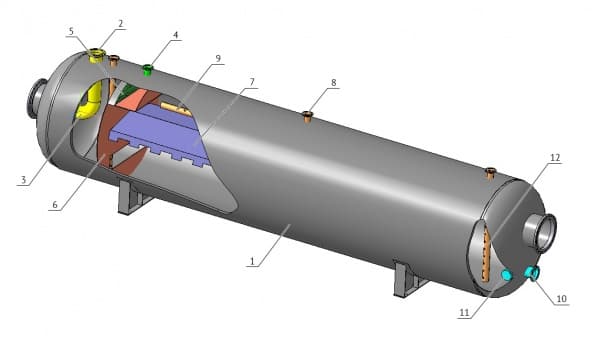 Сепаратор трехфазный ТФСК-Г (ТУ 3615-007-79172827-2013)
